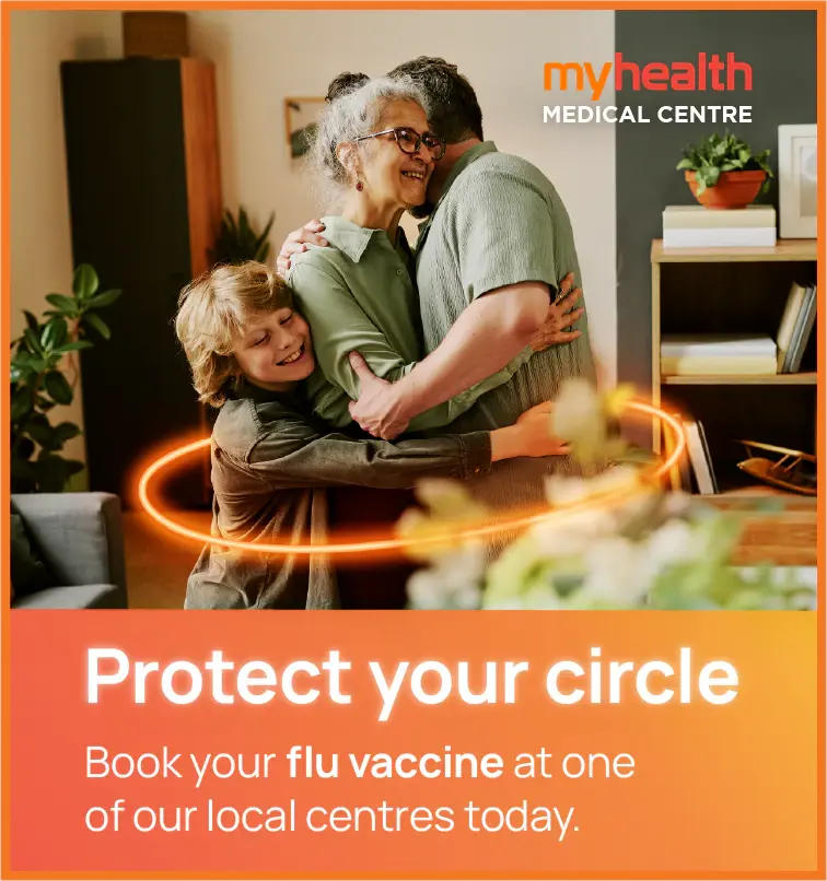 Protect your circle. Book your flu vaccine at one of our local centres today.